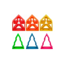 Personnages + maisons + arbres en silico