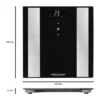 Pese personne 8 en 1 proficare pc-pw 3007 fa noir
