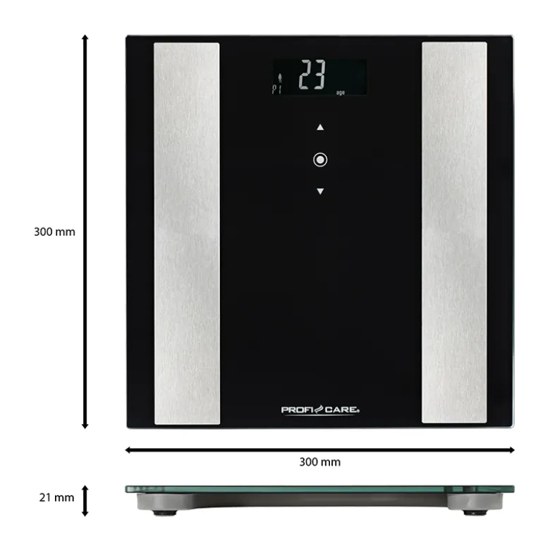 Pese personne 8 en 1 proficare pc-pw 3007 fa noir