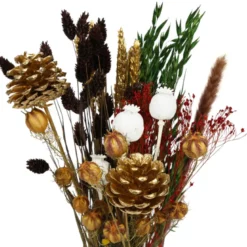 Petit bouquet de fleurs séchées esprit champêtre