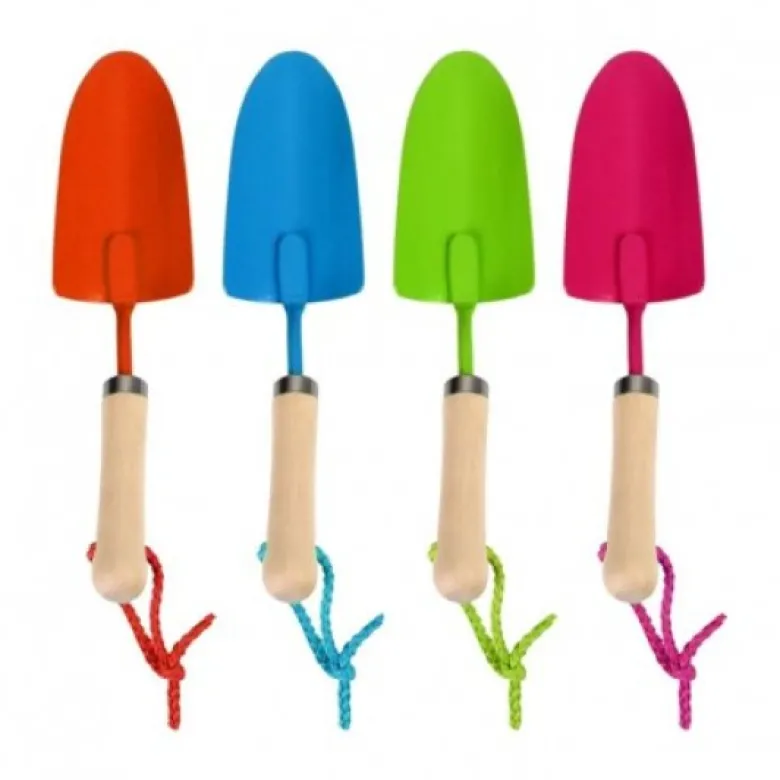 Petite pelle de jardin pour enfant - bleu