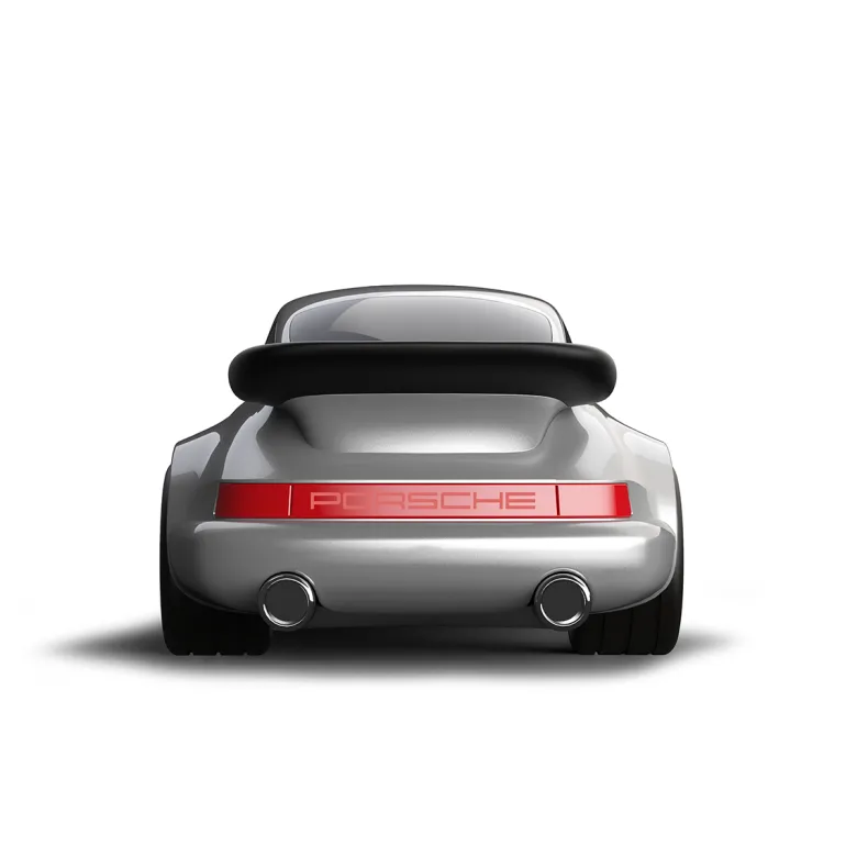 Petite voiture porsche 911 argenté