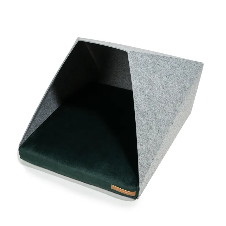 Petpocket gris clair-vert