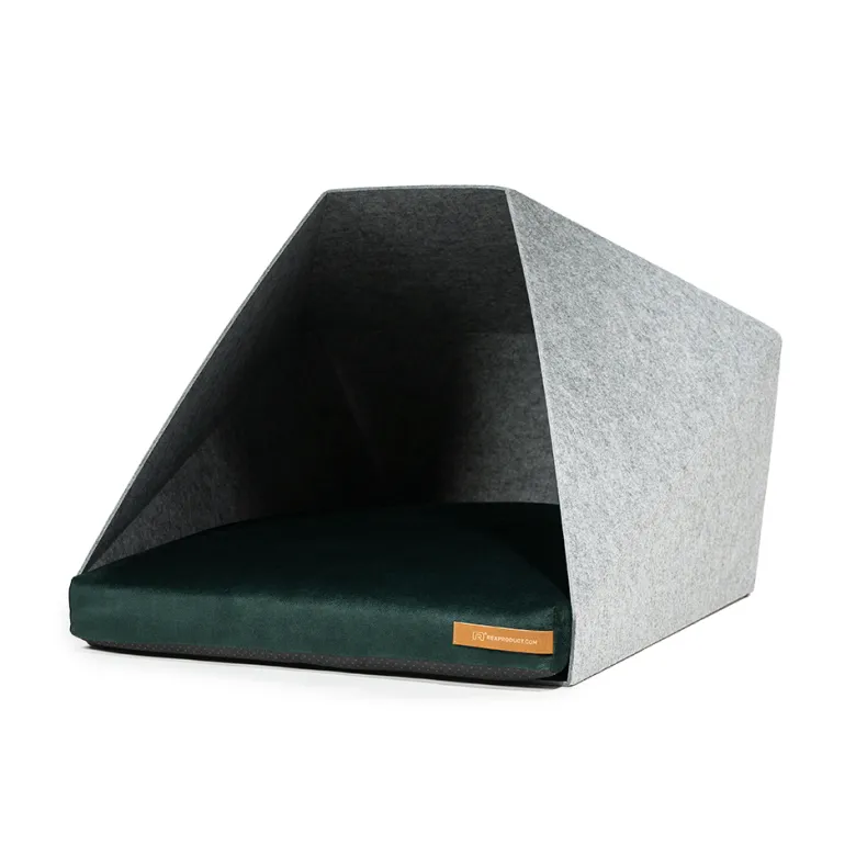 Petpocket gris clair-vert