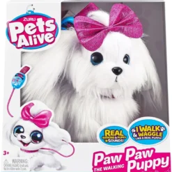 Pets alive - paw paw peluche interactive