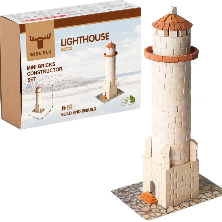 Phare - construction en mini-briques