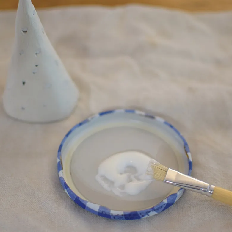 Photophores village de noël - kit diy