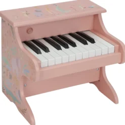 Piano en bois rose safari friends