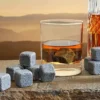 Pierre à whisky granit bleu de bretagne