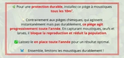 Piège moustique écologique 1 pièce