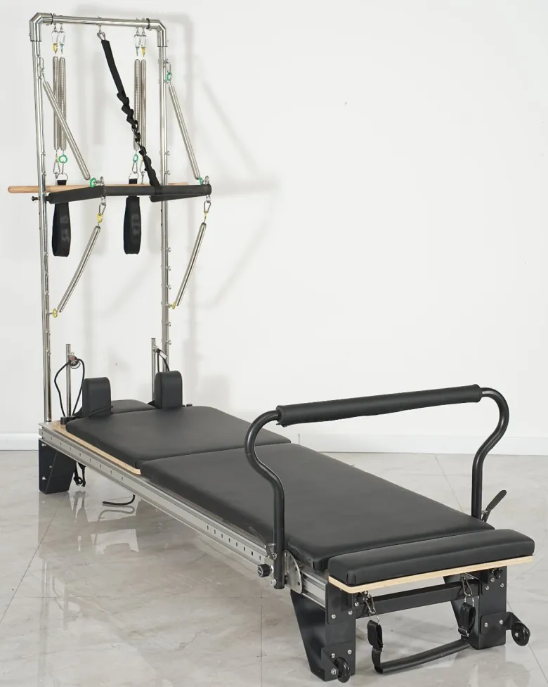 pilates reformer avec tour en aluminium