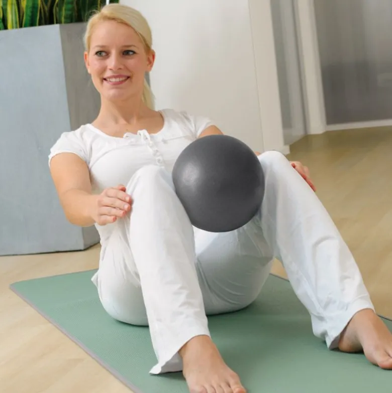 Pilates soft balls sissel 22 cm - gris