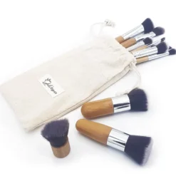 Pinceaux en bambou - lot de 11 pièces