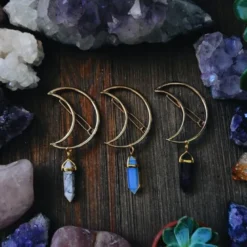 Pince à cheveux broche en howlite