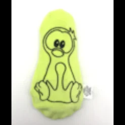 Pingouin tissu vert pomme
