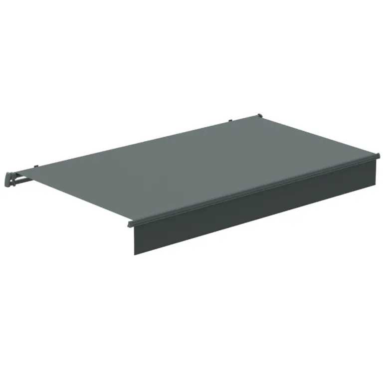 Pisa store banne 3 x 2 m gris