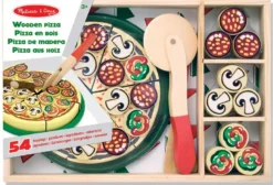 Pizza en bois melissa & doug