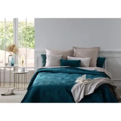 Plaid en microfibre uni - 230x180 cm -