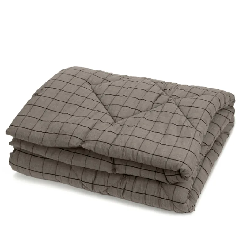 Plaid matelassé 2 en 1