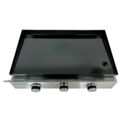 Plancha au gaz mérida 3 brûleurs 6 kw