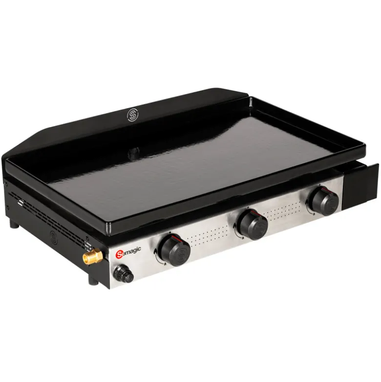 Plancha au gaz solia 300 3 brûleurs 6,45kw