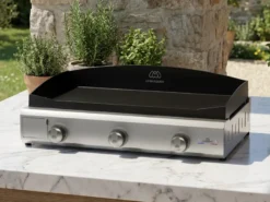 Plancha gaz amalia pro 375 inox - le marquier