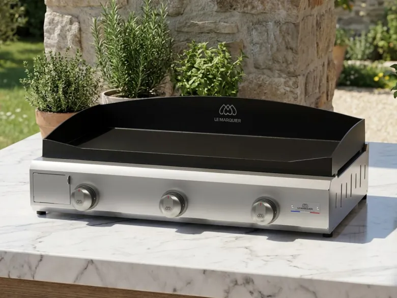 Plancha gaz amalia pro 375 inox - le marquier