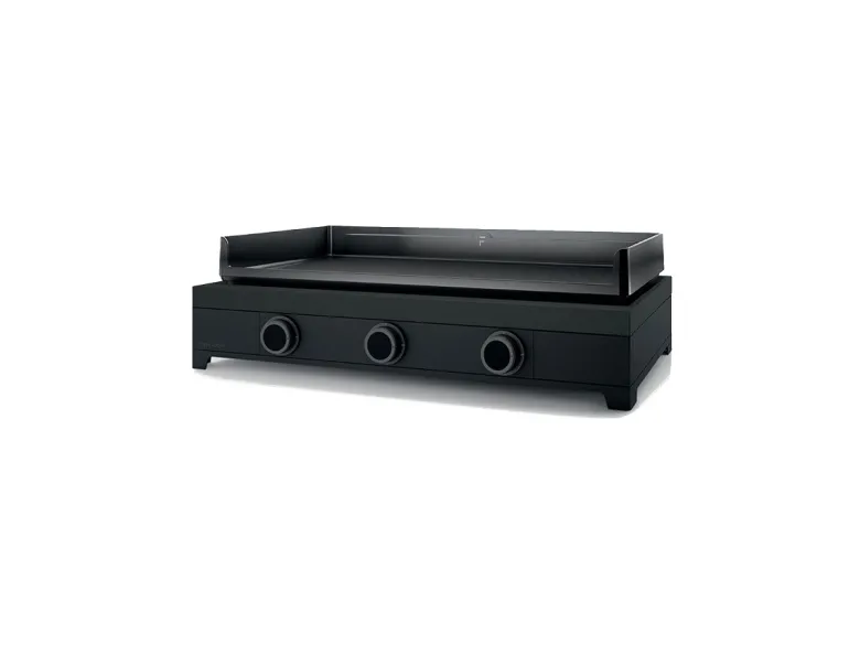 Plancha gaz modern 75 acier noir - forge adour