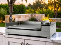 Plancha gaz premium 60 en inox - forge adour