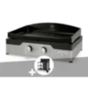 Plancha gaz signature allure 260 duo + desserte - le marquier