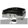 Plancha gaz signature allure 260 duo + housse de protection - le marquier