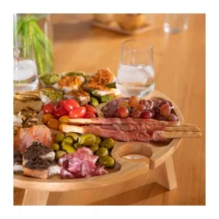 Plateau apéritif avec pieds