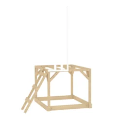 Plateforme pilotis pour maisonnette mod
