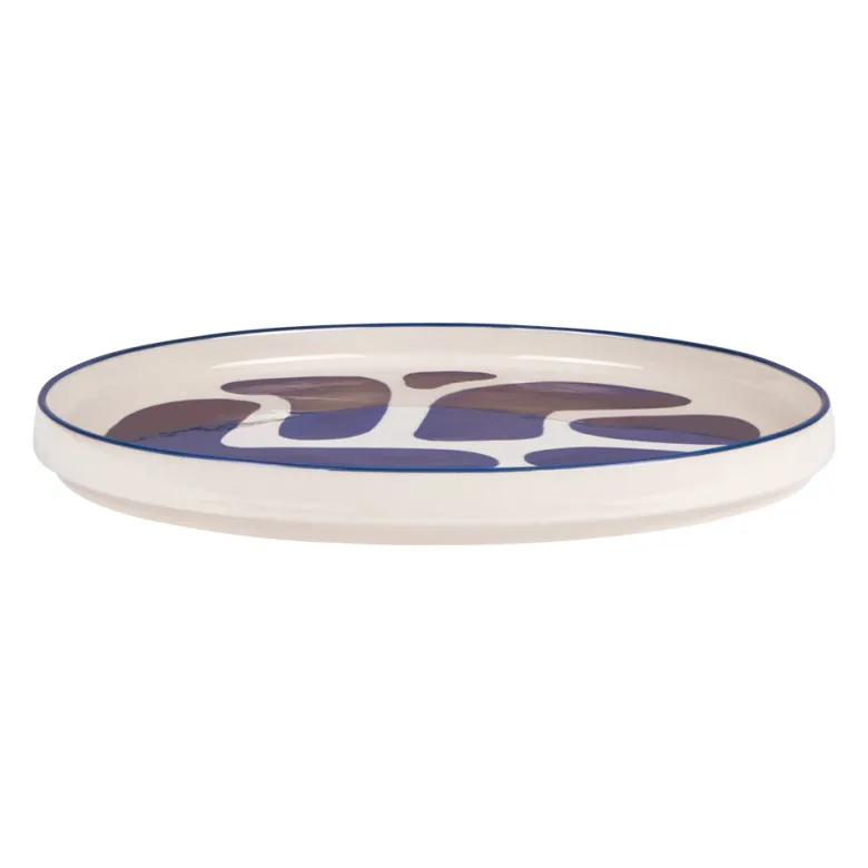 Plat à tarte lulli bleu 28 cm Bleu