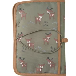 Pochette de change faon olive