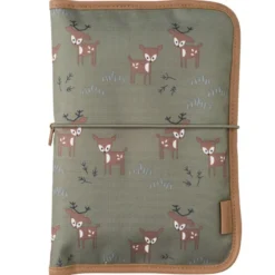 Pochette de change faon olive