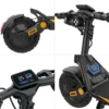 Poids 30kg – autonomie jusqu'à 80 km – batterie 48v&nbsp;18,2ah