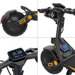 Poids 30kg – autonomie jusqu'à 80 km – batterie 48v&nbsp;18,2ah