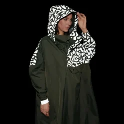Poncho de pluie romea Kaki