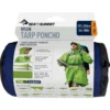 Poncho tarp sea to summit bleu