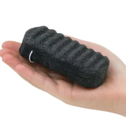 Éponge konjac corps charbon bambou