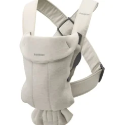 Porte-bébé mini en jersey 3d beige clair