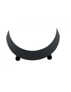 Porte bûches demi-lune turyn acier ø70cm