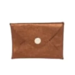 Porte-cartes cartao marron