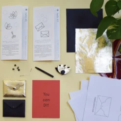 Porte-cartes en cuir- kit diy