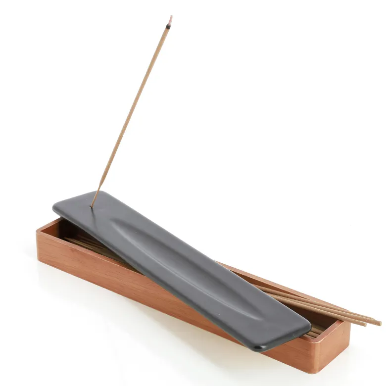 Porte encens plumier Chêne