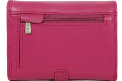 Porte-feuille femme katana cuir sauvage k753105 Rose