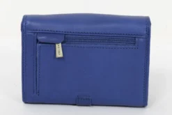 Porte-feuille femme katana cuir sauvage k753105 Bleu foncé