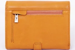 Porte-feuille femme katana cuir sauvage k753105 Orange