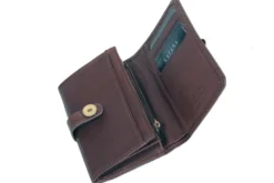 Porte-feuille femme katana cuir sauvage k753105 Marron